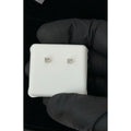 1/20 CTW Natural Diamond Square Stud Earrings