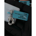 Sterling Silver Moissanite Praying Hands Pendant