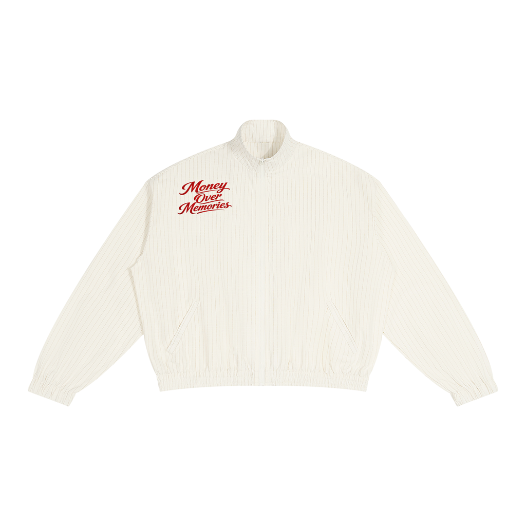 Mamma Thinks I Trap -- Full-Zip Track Jacket Unisex Striped