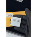 1.00ct D Moissanite Stud Earrings with GRA Certificate
