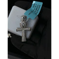 Cross Pendant Moissanite 1.37 CTW made with 925 sterling silver
