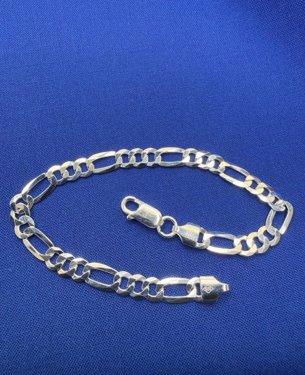 Flat Figaro Link Bracelet 4.1mm 8