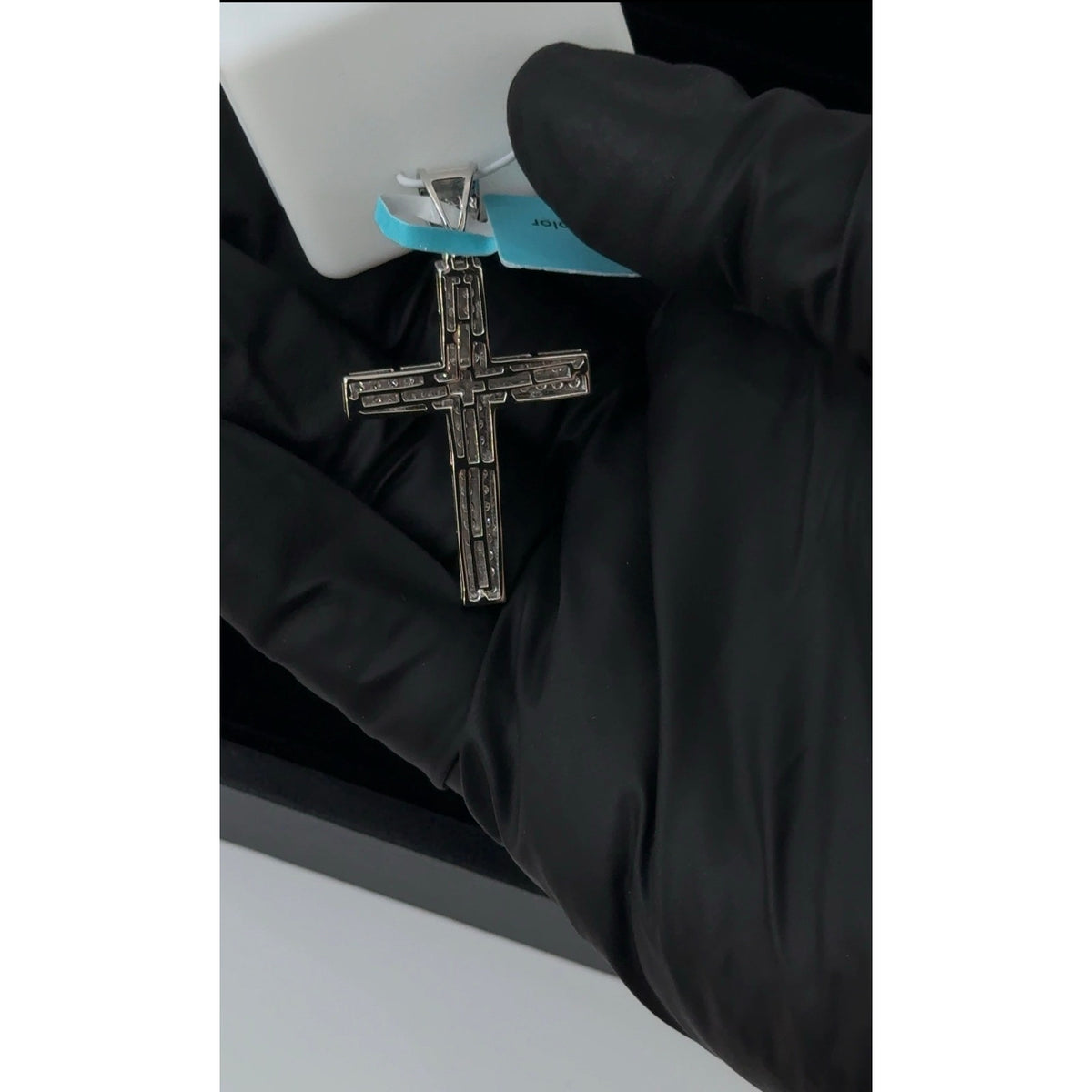 Moissanite 1.37 CTW Cross Pendant