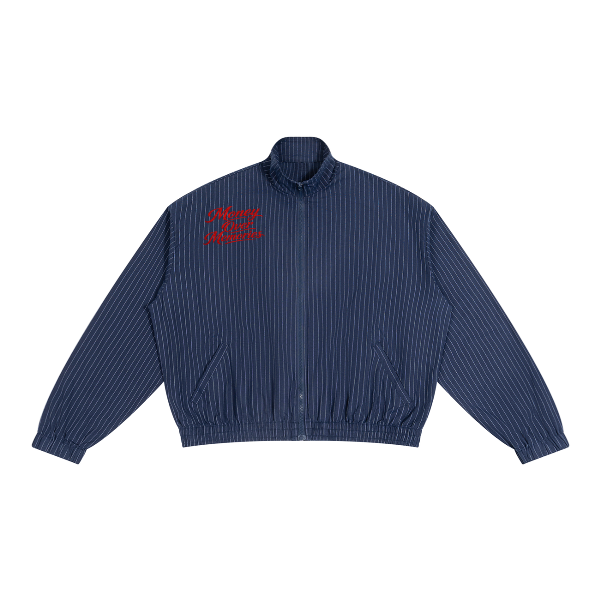 Mamma Thinks I Trap -- Full-Zip Track Jacket Unisex Striped