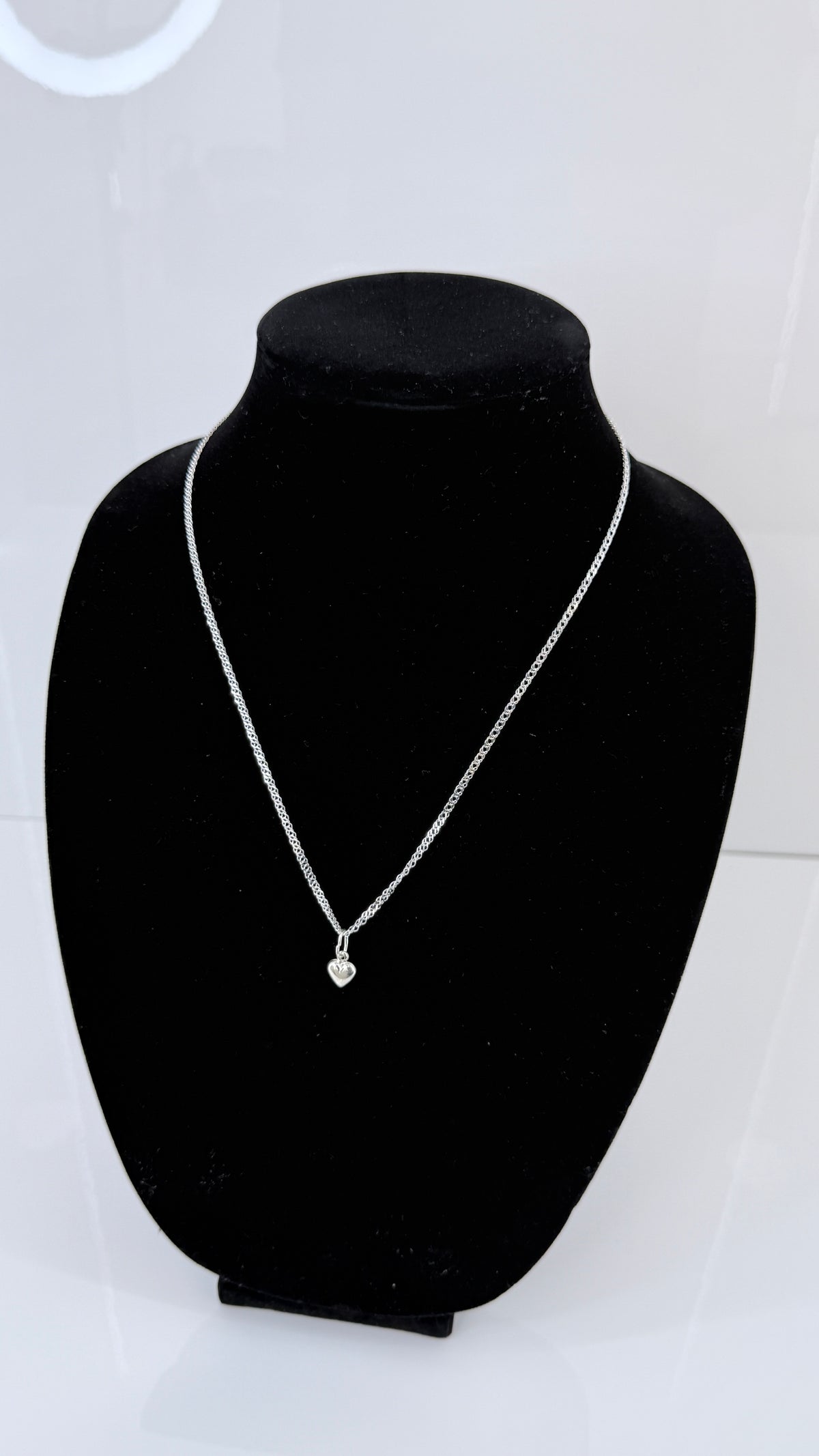 Heart Pendant Necklace 925