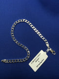Diamond-Cut Curb Link Bracelet 3.1mm 8in