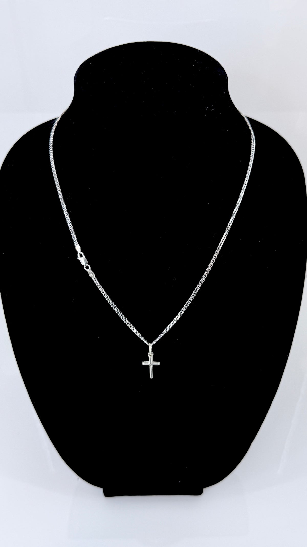 Cross pendant with Chain 925
